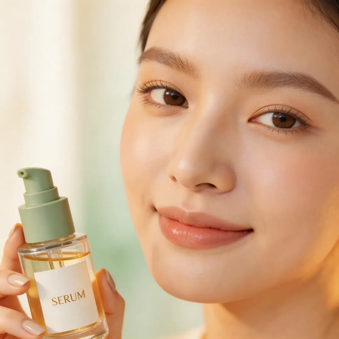 一张美妆特写 campaign 图,光线、细节和商业气质都比较受控。